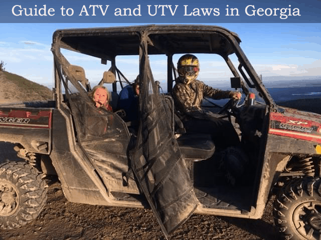 guide to atv and utv laws in georgia